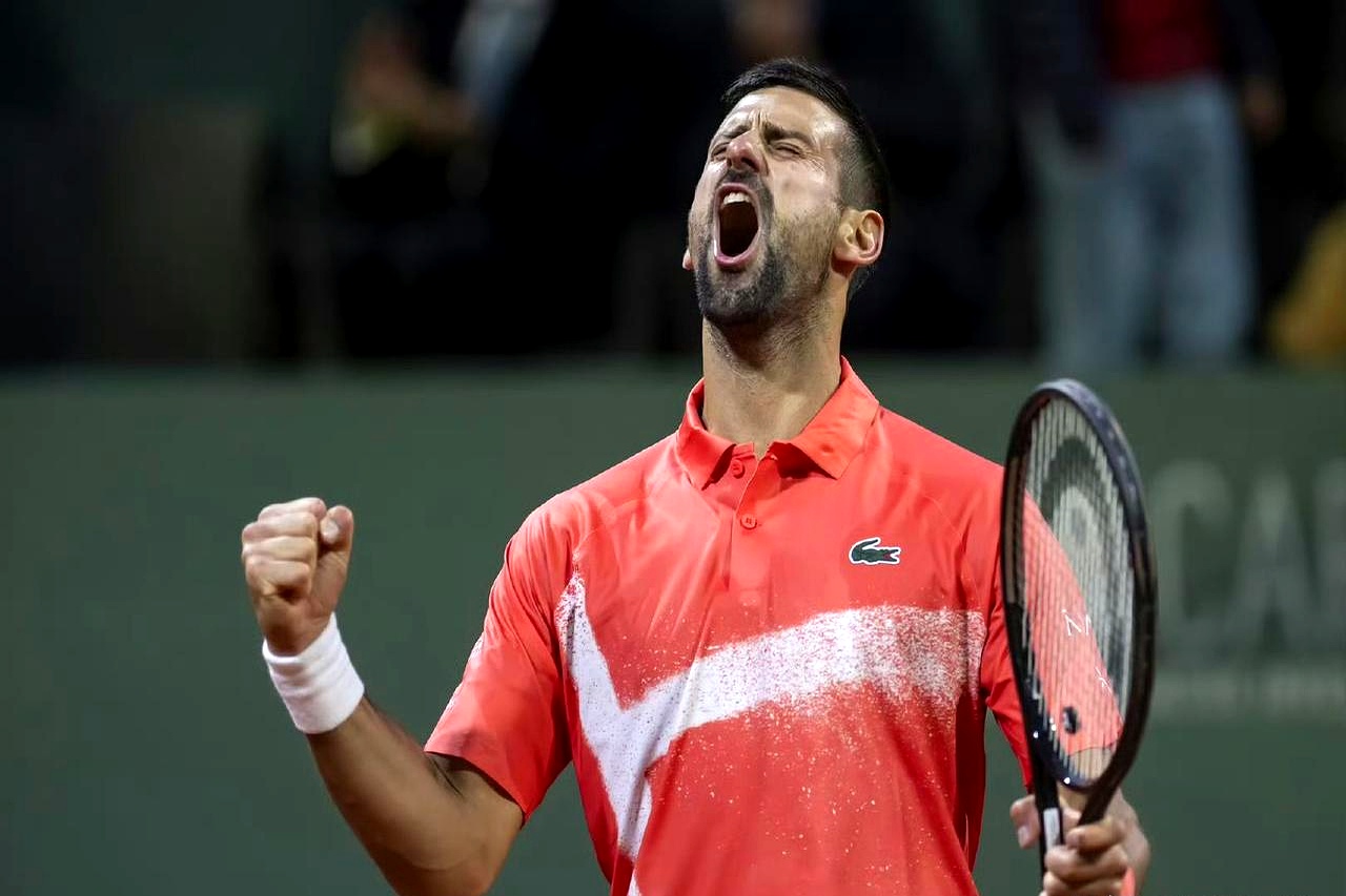 关于德国网球队血洗法国网球队，德约科维奇完成帽子戏法的信息