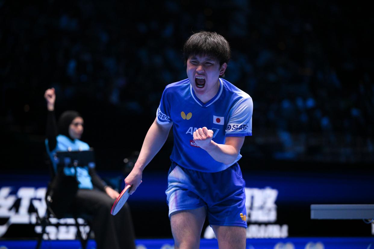 中国乒乓球队轻取瑞典乒乓球队，张本智和打破历史纪录的简单介绍